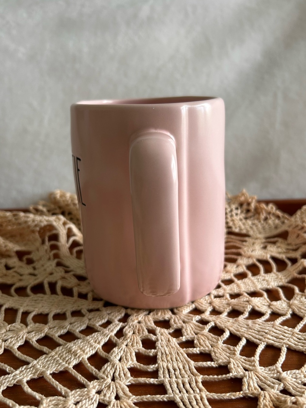 EUC Rae Dunn Pink “Sweetie” Mug - Soft Girl Cottagecore Aesthetic - Picture 2 of 8